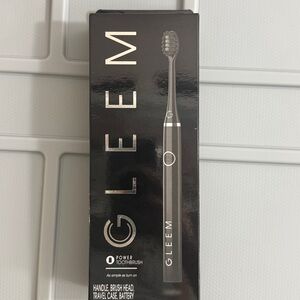 Gleem Battery Powered Electric Toothbrush, Black